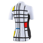 Women's Piet Mondrian cycling jersey